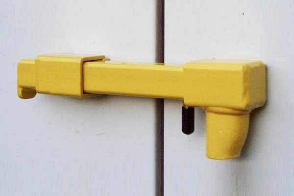 Van Door Security Locks: Hi-Vis For Rear and Sliding Doors Heavy-Duty Construction Prevention of Internal Theft