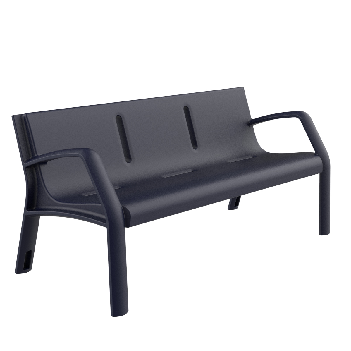 Outdoor Bench - polyethylene, water resistant, corrosion resistant