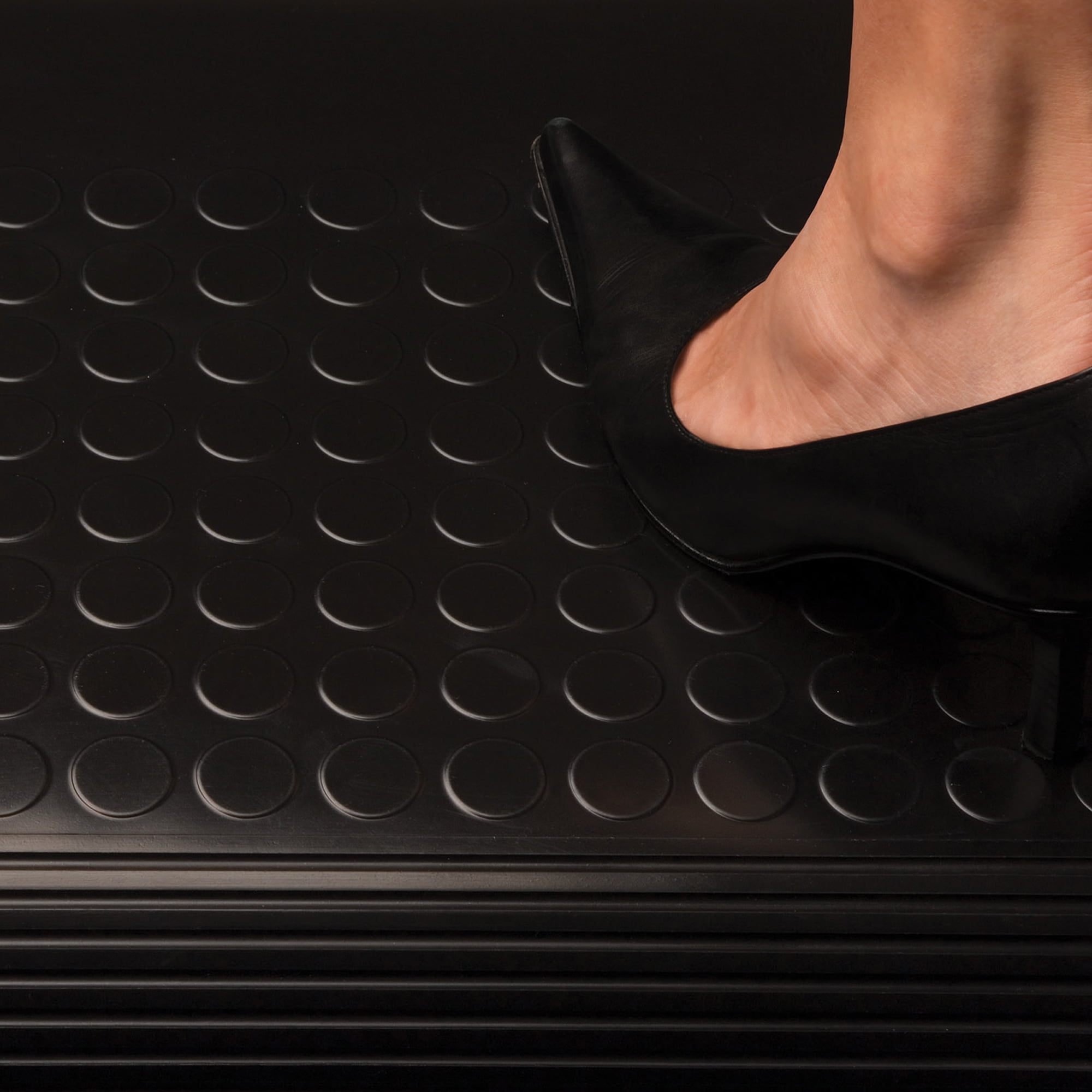 Vinyl Indoor Mat: Dot PatternH2.5mm Floor Runner Loose LaidGeneral Workplace & Industrial'COBAdot Vinyl'