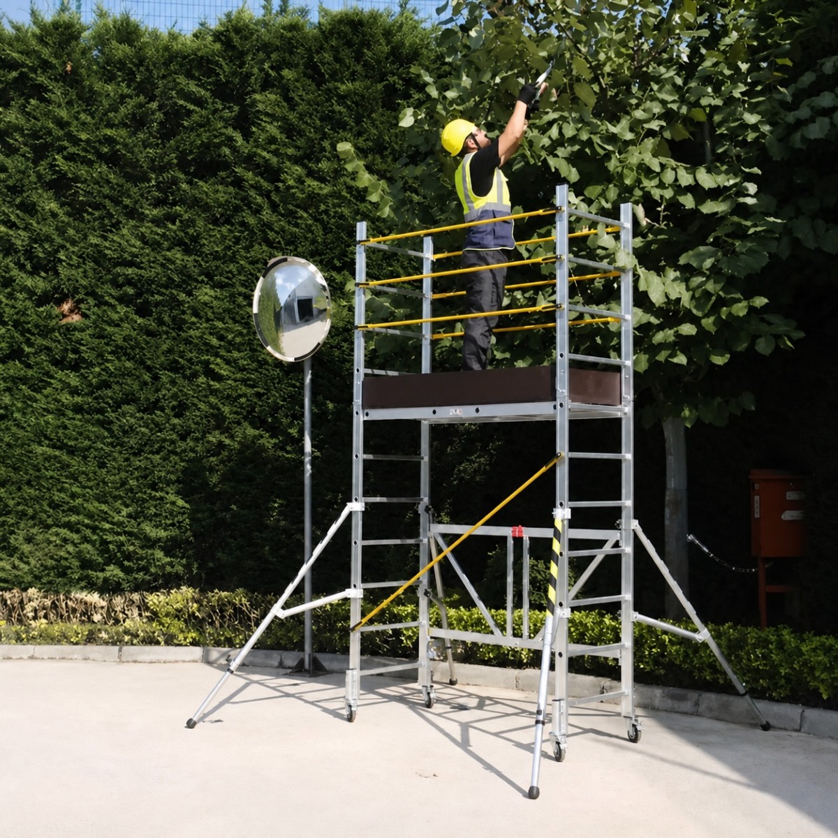 Flexi Tower - Aluminium Folding Scaffold Tower
Mobile Quick-Lock System by Climb-It

