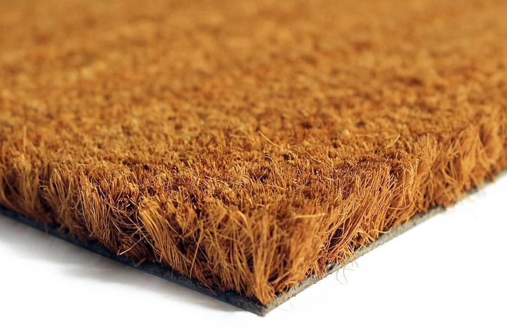 Traditional Coir Coconut Entrance Matting 
Natural Material & Durable PVC Backing