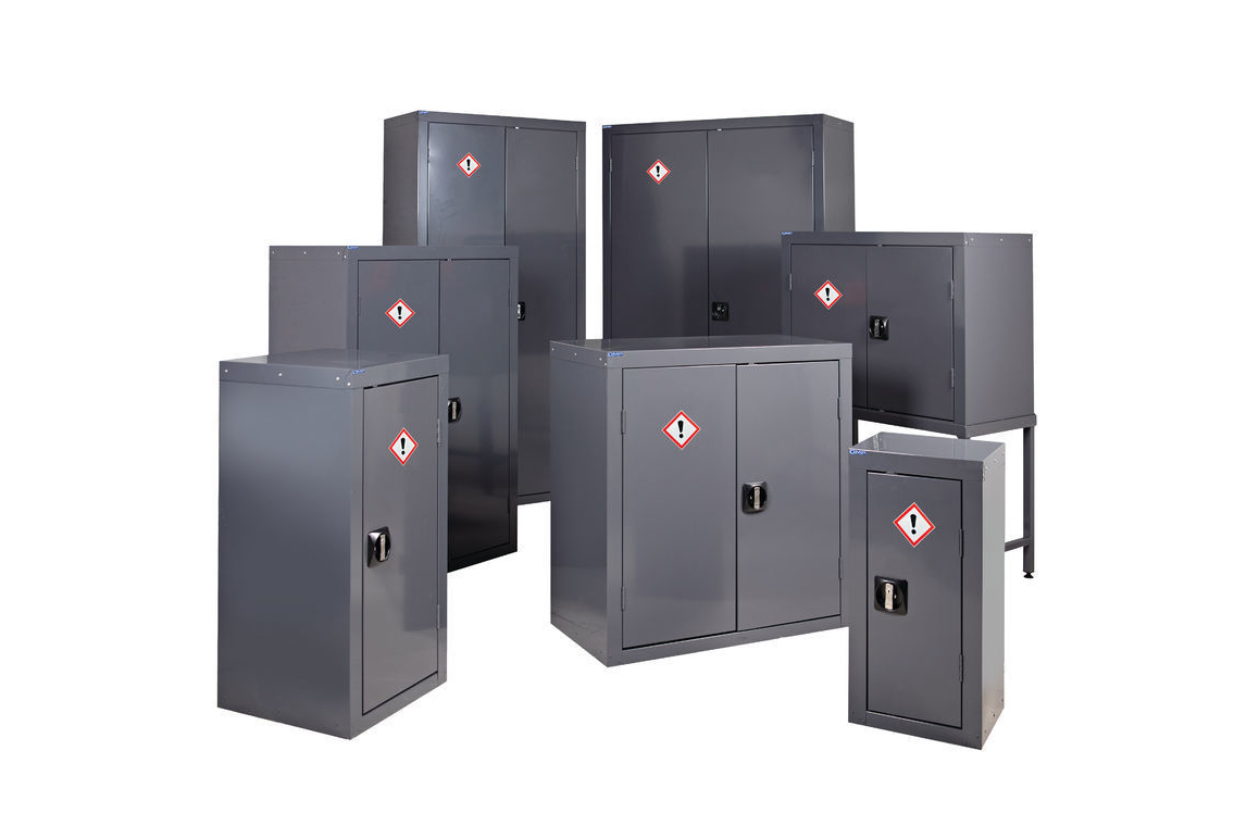 CoSHH Cupboards & Cabinets: SecureSafe Hazardous Substance Storage in Various Sizes