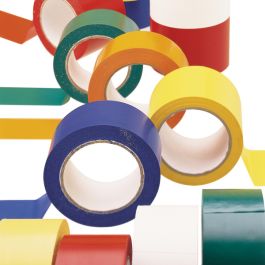 Adhesive Floor Marking Tape: Single Vibrant Colour Choices Robust ...