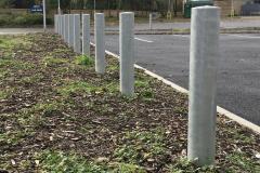 Steel Bollards, 60-193mm Size, 900mm Above Ground 
Heavy-Duty, Galvanised/Colour and Multiple Fixings 
Adaptable Security, Tailored to Your Environment