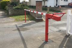 Manual Arm Barrier - Slimline Design 
In Galvanised Steel & Aluminium Boom