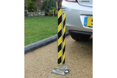Autolok KFP2 & KFP2/S Fold-Down Parking Post
Heavy Duty 70mm Sq. Steel | Made in Britain
High-Visibility with Quality Stainless Steel Padlock


