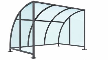 Bike Shelter (PETG) 
Complete With End Panels - Stratford 
