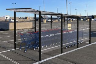 Trolley Storage Shelter (Large) Weather & UV Resistant
Robust Steel Construction - For Commercial Car Parks