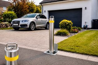 Autolok KTS76 & KTS89 Stainless Steel Telescopic Bollard