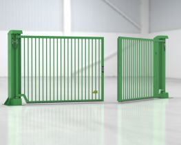 Manual Double Leaf Security Swing Gates 6.0m - 10.0m