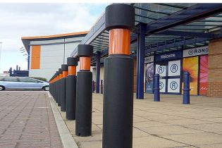 Bollard Steel Core, DDA fully compliant with BS8306:2001. Recyclable