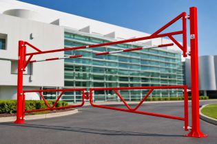 Dual-Purpose Double Swing Gate Height Restrictor
