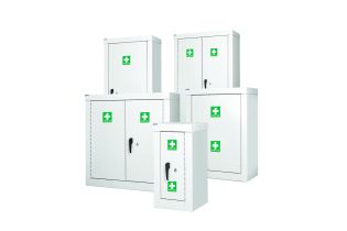 First Aid Security Cupboards - Heavy duty storage for first aid supplies