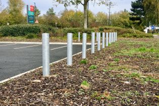 Heavy Duty Round Bollard (Diameters 168 to 323mm)
H1200mm - Galvanised and Colours plus Fixing Options