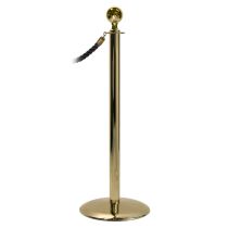 Post and Rope with Sphere Brass -Ideal for Elegant venues