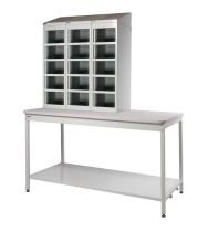 Mailroom Workbenches - mail sorting bench facility designed for use in offices and post rooms