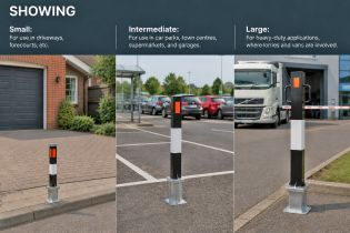Square Heavy Duty Metal Removable Security Bollard
Vehicle Sizing Choices + Ground Socket & Padlock