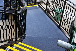 Anti-Slip Flat Sheet GRP (Glass Reinforced Plastic) for use in any area with frequent exposure to slippery environments