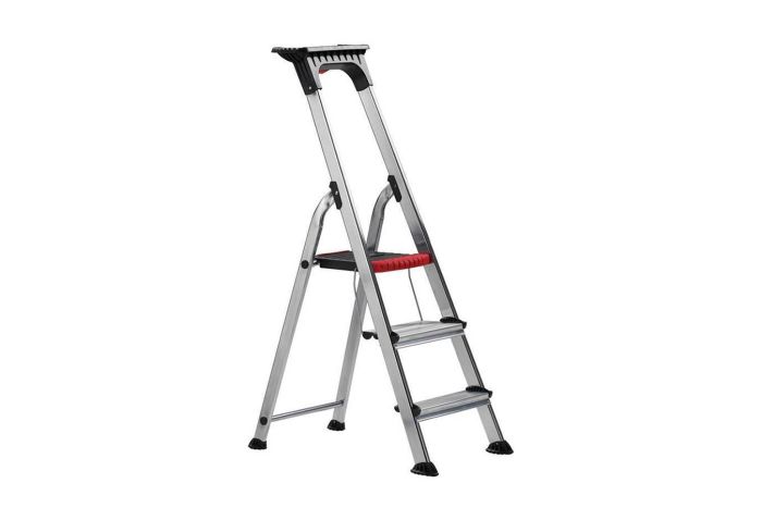 Double Decker Step Ladder Available in 3 to 8 treads - Certified to EN 131 Professional