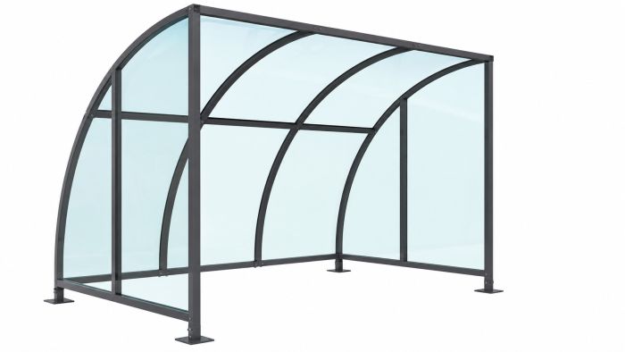Bike&#x20;Shelter&#x20;&#x28;PETG&#x29;&#x20;&#x0D;&#x0A;Complete&#x20;With&#x20;End&#x20;Panels&#x20;-&#x20;Stratford&#x20;