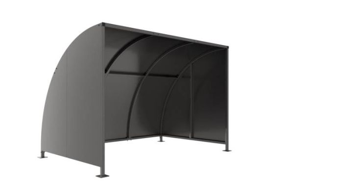 Stratford&#x20;Bike&#x20;Shelter&#x3A;&#x20;Clad&#x20;Roof&#x20;Galvanised&#x20;Finish&#x20;for&#x20;Endurance&#x20;Extendable&#x20;&amp;&#x20;Easy&#x20;to&#x20;Install