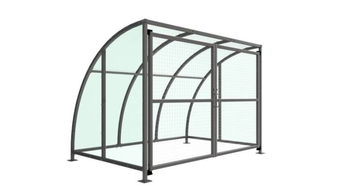 Secure&#x20;Stratford&#x20;SC1&#x20;Cycle&#x20;Shelter&#x20;C&#x2F;W&#x20;Mesh&#x20;Gate&#x28;s&#x29;&#x0D;&#x0A;PETG&#x20;4mm&#x20;Clear&#x20;Roof&#x20;plus&#x20;Sides&#x0D;&#x0A;Galvanised&#x20;Steel&#x20;Frame&#x20;and&#x20;Expandable