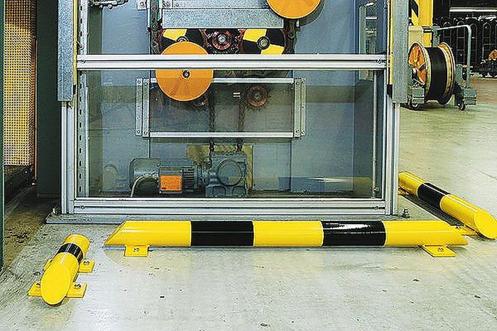 Low-Profile&#x20;Impact&#x20;Barriers&#x3A;&#x20;High-Visibility&#x20;Premium&#x20;Steel&#x20;Industrial&#x20;Safety&#x20;Protection&#x20;&#x28;Straight&#x20;&amp;&#x20;Corner&#x20;Bars&#x29;