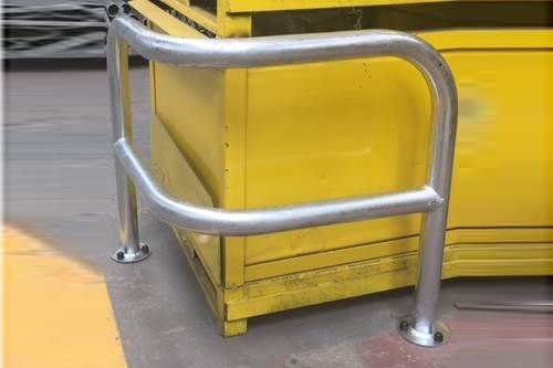 Corner Protection Hoop ideal for for protecting the corners of buildings and other assets from accidental damage