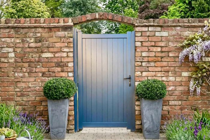 Garden&#x20;Side&#x20;Gate&#x20;Flat&#x20;Topped&#x20;with&#x20;Vertical&#x20;Infill&#x20;