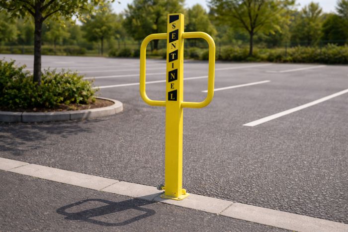 Sentinel&#x20;SS-6&#x20;Fold-Down&#x20;Winged&#x20;Security&#x20;Post&#x0D;&#x0A;Bolt-Down&#x20;or&#x20;SS-6S&#x20;Concrete-In