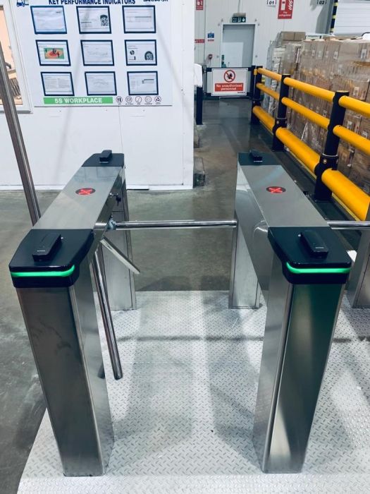Pedestrian Tripod Turnstile - Fully Automatic and perfect for controlling pedestrian traffic