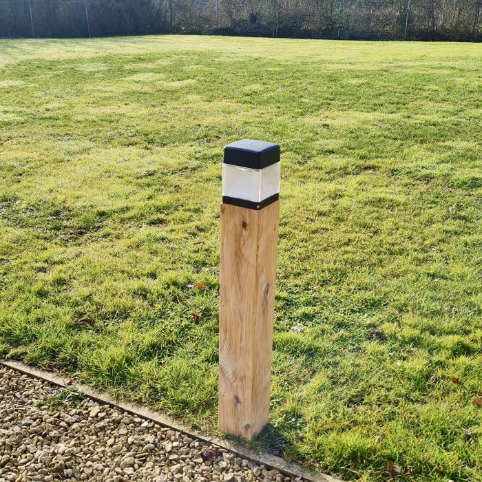Shoreham&#x20;Oak&#x20;LED&#x20;&#x20;Wood&#x20;Bollard&#x0D;&#x0A;Eco-Friendly&#x20;with&#x20;360-degree&#x20;Light&#x20;Spread