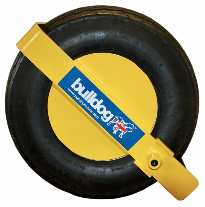 Car Transporter Trail Clamp: TC250 - Sold Secure
(Fits Extra Wide Tyres, Measuring 170mm - 155/70 R12)