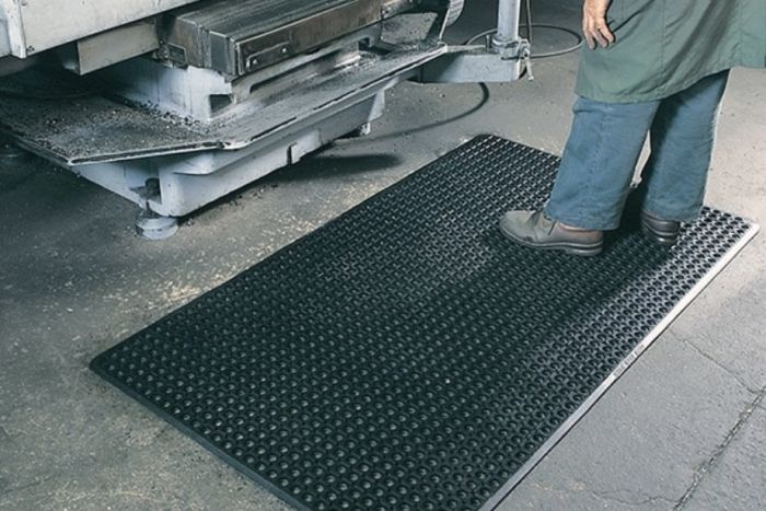 Ulti-Mat Rubber Mat In Use