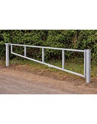 Galvanised Single Leaf Swing Gate: (3-6m)
Inclusive of Locking Latch and Shroud