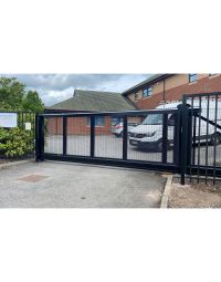 auto/manual slide cantilever gates