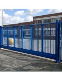Cantilever Sliding Gate, Automatic (Electric), 2-12m, Inc Safety Cells & Edges, for Commercial Use, Fully compliant to BS/EN 12453
