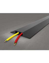Mat Data Cable Protector in 2 duct PVC Rubber + Choice of Data 1 or 2 Style - CablePro - by COBA