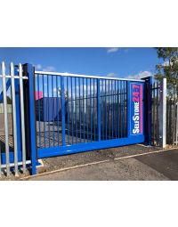 Automatic Cantilever Sliding Gate for commercial use. Heavy duty up-to 2.4m high