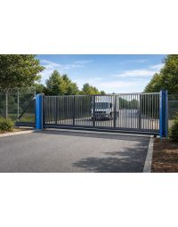 Aluminium Manual Cantilever Sliding Gate upto 10.0m wide and 3.m high