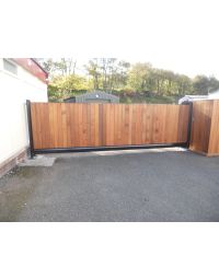 Cantilever Sliding Gate Automatic (Electric) ideal for residential and commercial use - upto 6m wide c 2.4m high