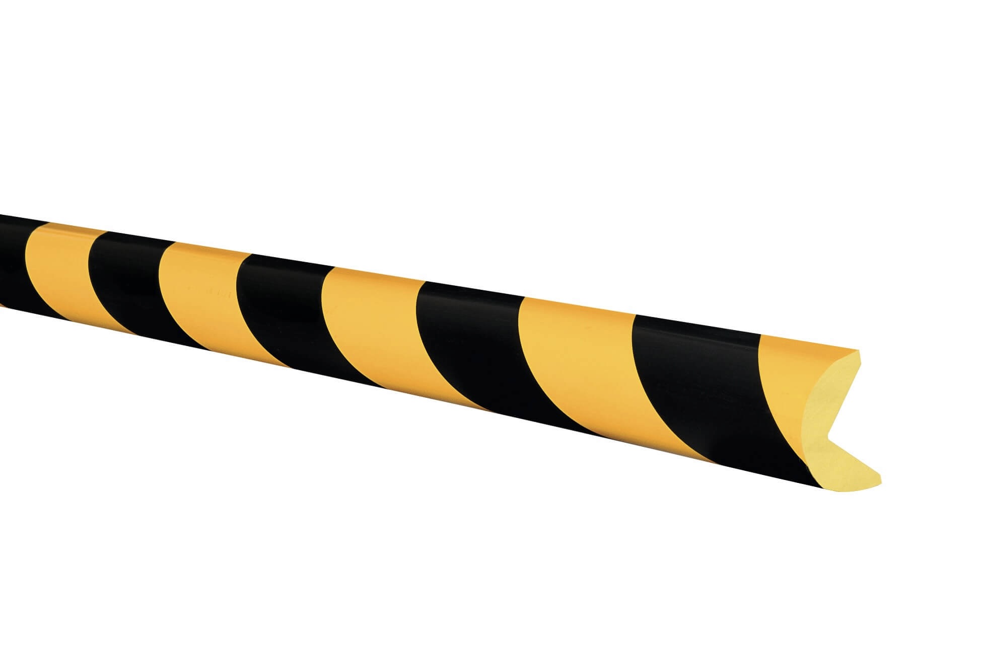 Three-Quarters Circular Edge Protector - High-Visibility - 40x40mm - Indoor/Outdoor - Adhesive or Magnetic - 1mL