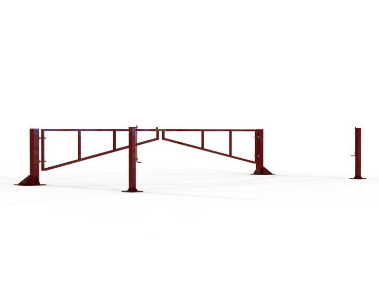 Manual Swing Gate - Single Leaf for Industrial & Commercial use.