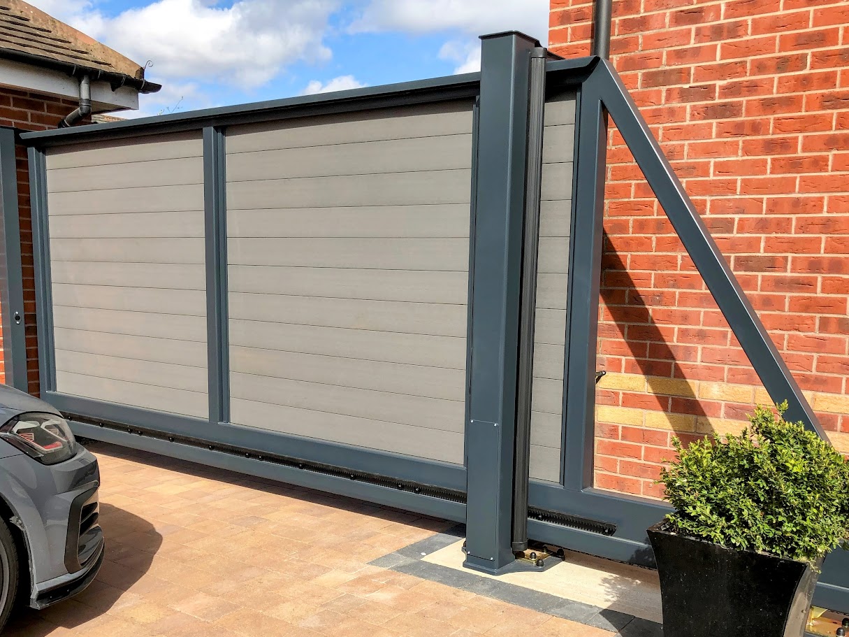 Automatic Cantilever Sliding Gate for Residential or Light Commercial Use. upto 2.0m height