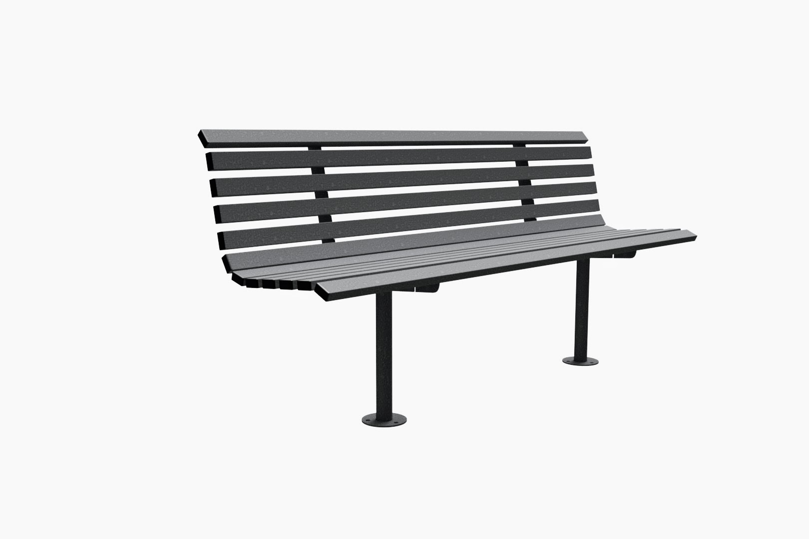 Drayton 1800mm Backrest SeatGalvanised & Powder CoatingFlexible Installation OptionsPerfect for Outdoor Relaxation