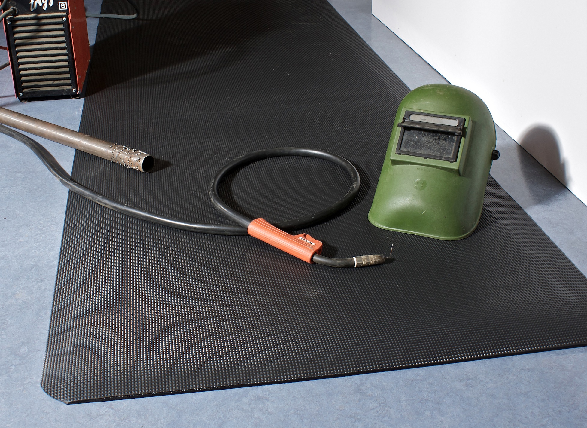 Matting Heavy Duty Welding bay & Industrial Anti-Fatigue - 'Diamond Tread' - by COBA