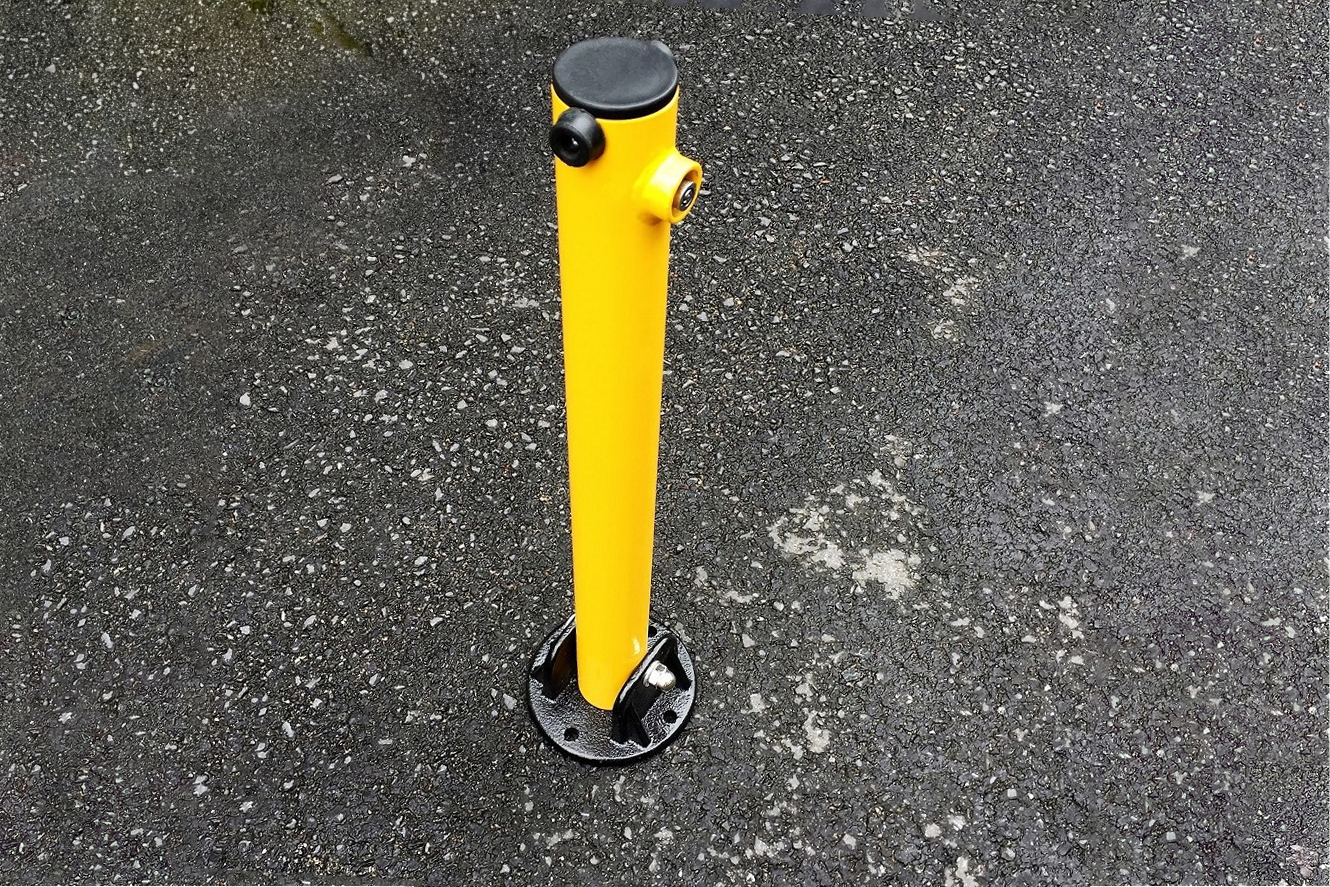Hi Visibility Fold Down Parking Bollard
 Space Protection & Value Volume Discounts