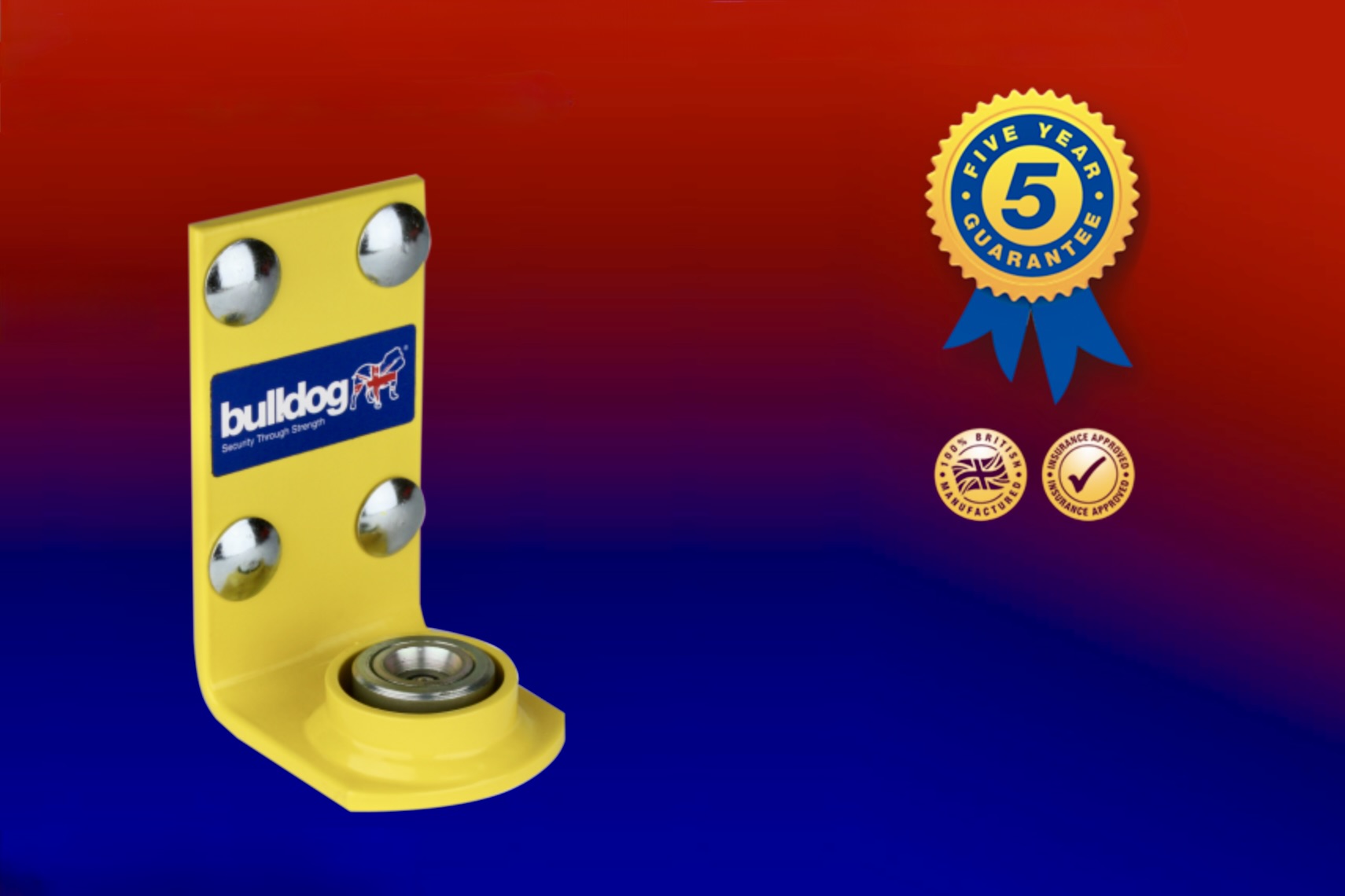 Garage Roller Shutter Door Lock 
Prevention of Internal Theft 
Enhanced Security In & Outside