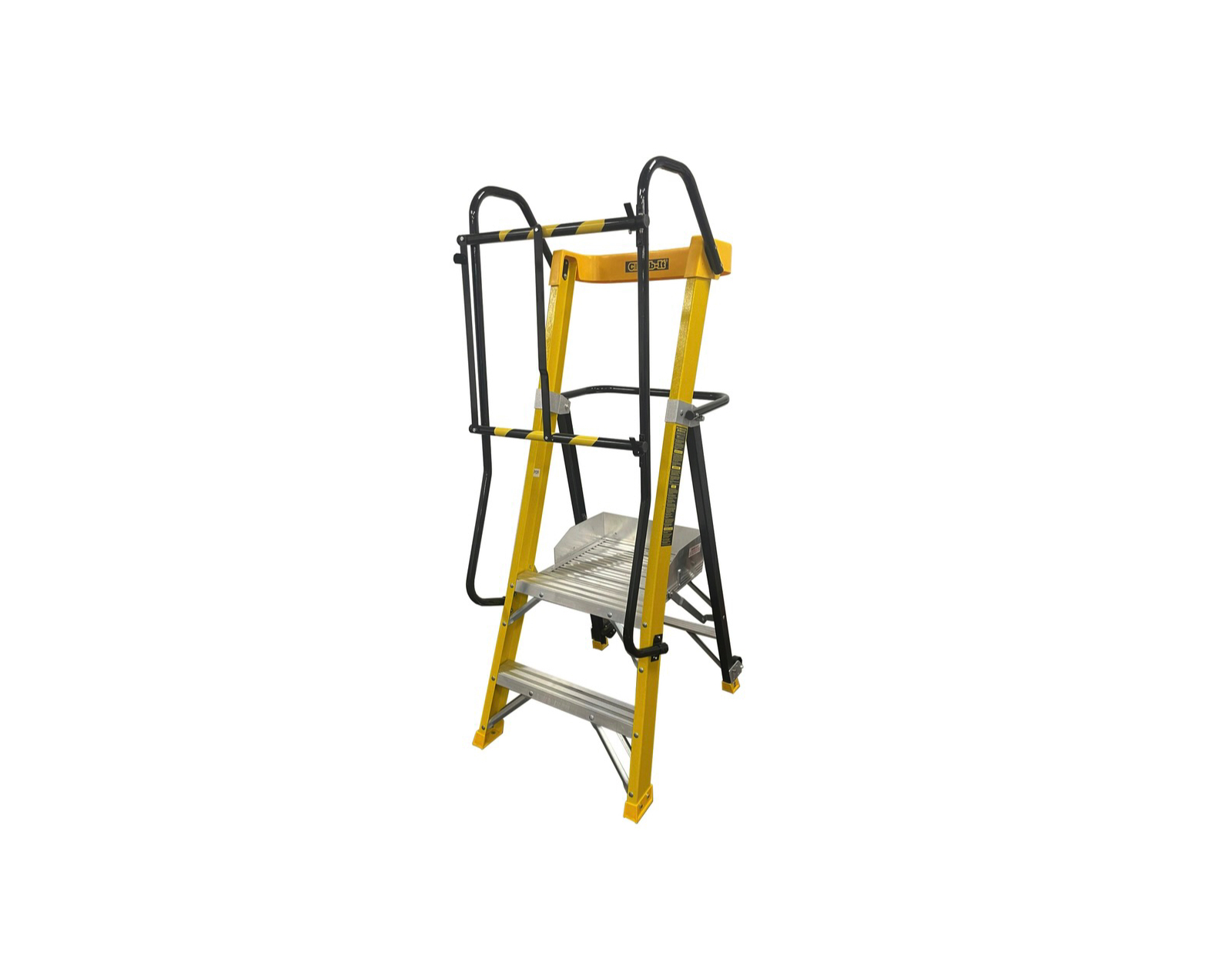 Glass Fibre Podium Steps - Insulated to 30,000volts - Certified to EN131 Professional-Climb-It