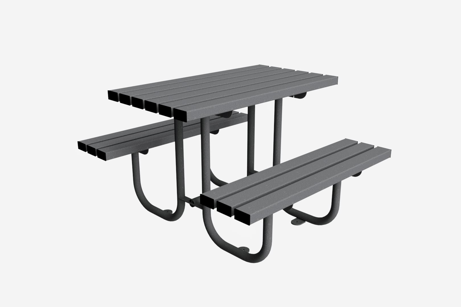Gretton Picnic Table & Benches - Outdoor Dining
Finish: Galvanised & Powder Coating